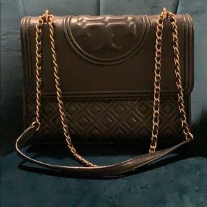 Tory Burch cross body or shoulder bag.